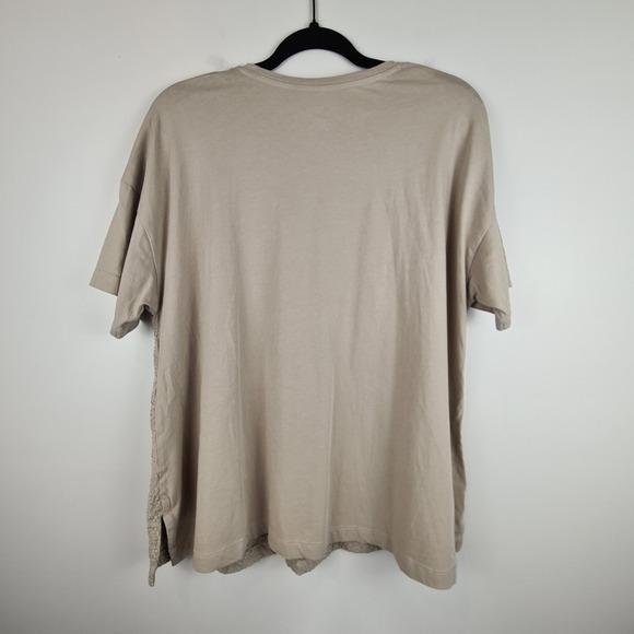 Pure Jill Women's PXL Organic Cotton Embroidered Short Sleeve Pullover T-Shirt - Picture 8 of 9